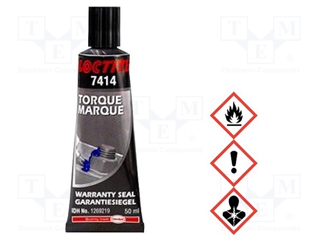 Preservative agent; blue; tube; 50ml; LOCTITE 7414; 1÷2min