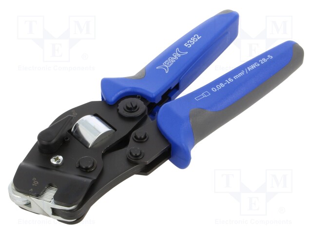 Tool: for crimping; insulated solder sleeves; 0.08÷16mm2