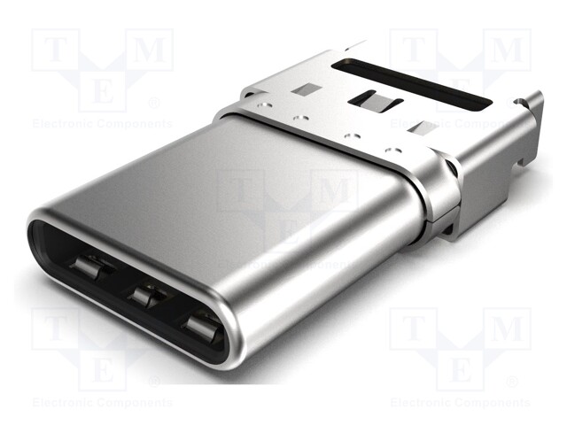 Socket; USB C; SMT