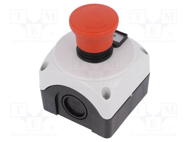 Control station; Man.series: Platinum; -25÷70°C; IP66; Pos: 2