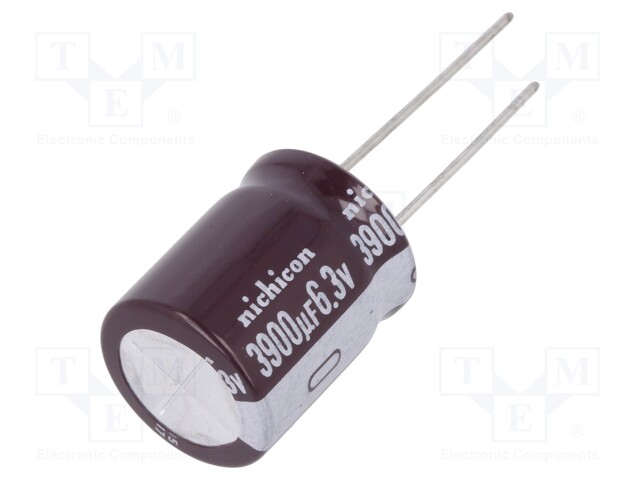 Capacitor: electrolytic; low impedance; THT; 3900uF; 6.3VDC; ±20%