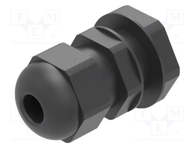 Cable gland; M25; IP66,IP67; Mat: polyamide; black