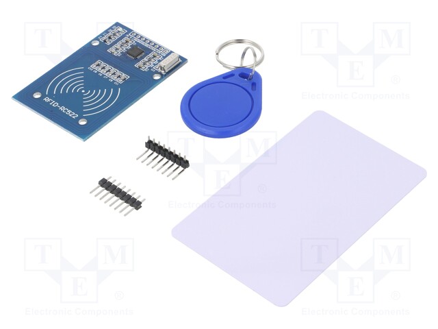 Module: RFID; SPI; 40x60mm; RFID cards,module; 13.56Hz