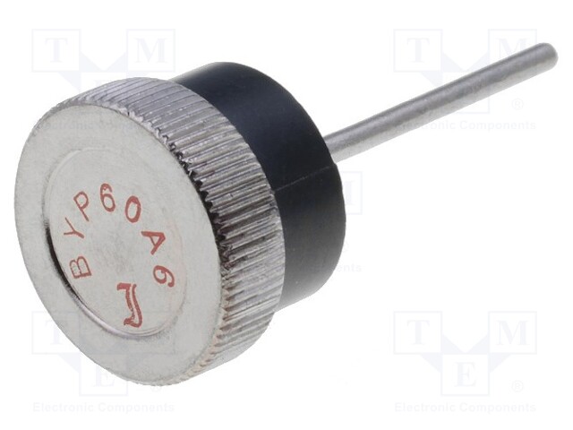 Diode: rectifying; 600V; 60A; 190A; Ø12,75x4,2mm; anode on wire