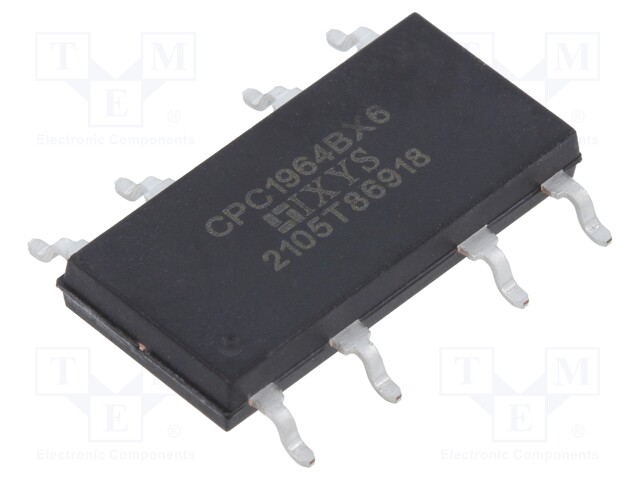 Relay: solid state; Icntrl max: 50mA; 1.5A; max.600VAC; SMT; SO8