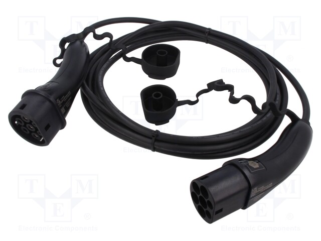 Cable: eMobility; 250V; Type 2,both sides; IP54; 5m; 20A; -30÷50°C