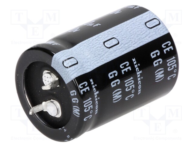 Capacitor: electrolytic; SNAP-IN; 150uF; 450VDC; Ø22x35mm; ±20%