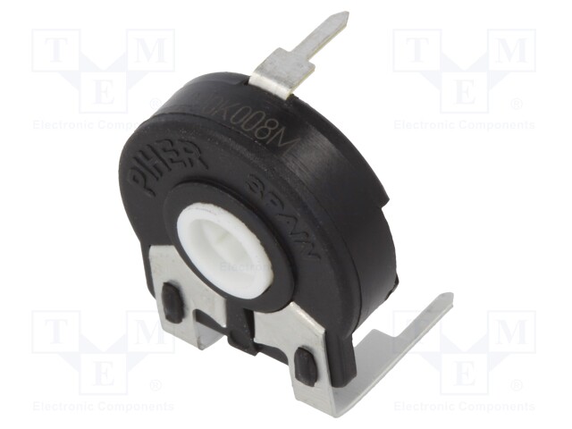 Potentiometer: mounting; single turn,horizontal; 200kΩ; 250mW