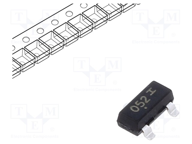 Diode: diode arrays; SOT23-3; Features: ESD protection