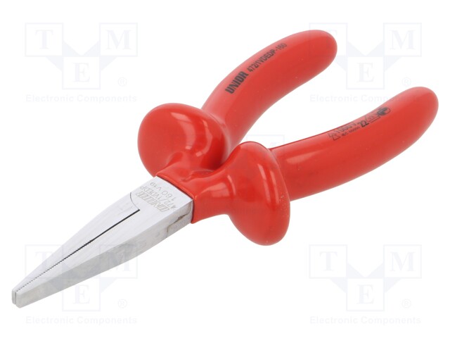 Pliers; insulated,flat; 160mm