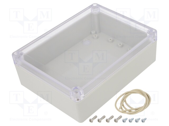 Enclosure: multipurpose; X: 125mm; Y: 165mm; Z: 55mm; Ritec; IP65