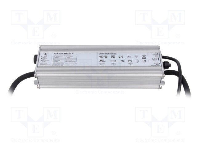 Power supply: switched-mode; LED; 240W; 115÷343V; 700mA÷1.05A