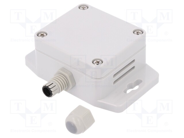 Sensor: temperature; Pt100; cl.B; 60x65x35mm; Leads: 3 leads; IP65