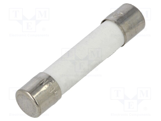 Fuse: fuse; 20A; 250VAC; ceramic; 6.3x32mm; brass; nickel plated