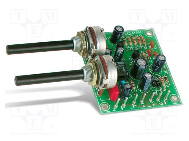 Signal tracer/injector; 9÷12VDC; audio; 7÷9VAC; 40dB