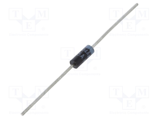 Diode: Zener; 5W; 4.7V; Ø9,52x5,21mm; single diode; 5uA