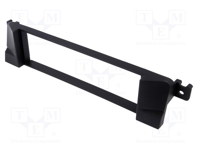 Radio mounting frame; BMW; 1 DIN; black