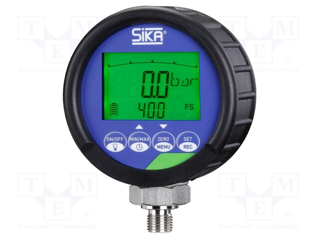 Digital pressure gauge; Working press: -1÷3bar; Ø: 90mm; IP67