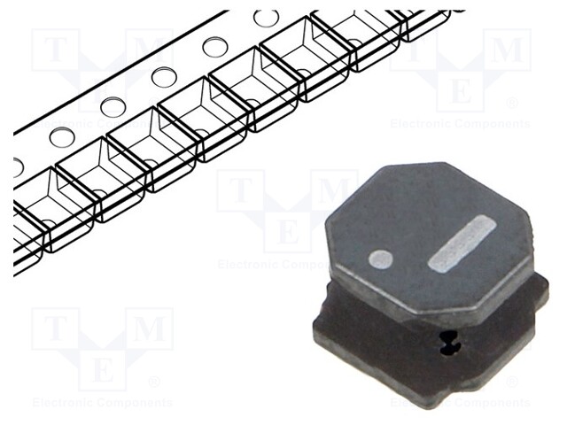 Inductor: wire; SMD; 15uH; Ioper: 1.9A; 70mΩ; 6x6x4.5mm; ±20%