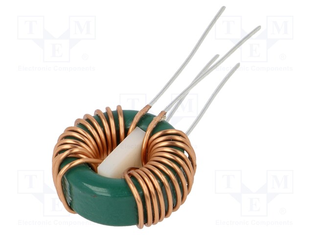 Inductor: wire; THT; 1mH; 2.8A; 16mΩ; 230VAC; 8x5mm; -20÷+50%; 10kHz