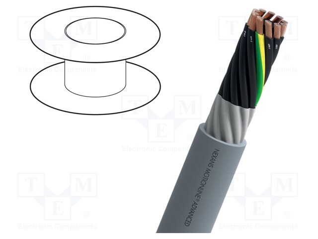 Wire; LC CABLOFLEX,MOTIONLINE® ADVANCED; 12G0,5mm2; unshielded