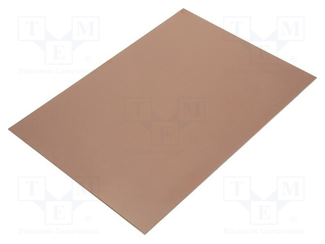 Laminate; FR4; 1.5mm; L: 297mm; W: 210mm; Coating: copper