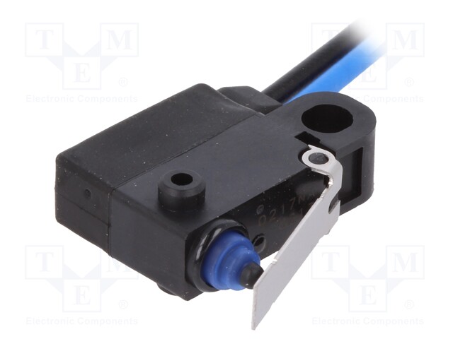 Microswitch SNAP ACTION; with lever; SPST-NO; 0.1A/125VAC; Pos: 2