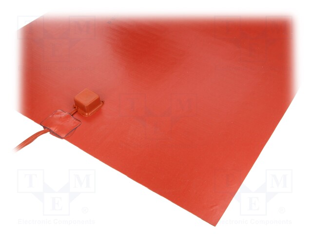 Heating mat; silicone; 600x480mm; 230V; 800W; -30÷180°C; 2W/cm2