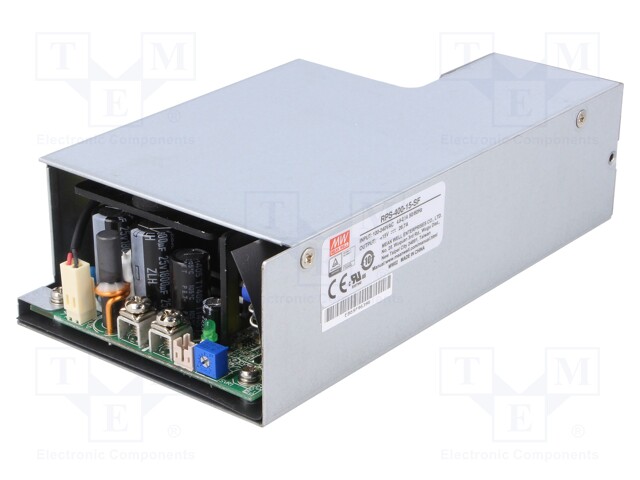 Power supply: switched-mode; 400W; 113÷370VDC; 80÷264VAC; OUT: 1