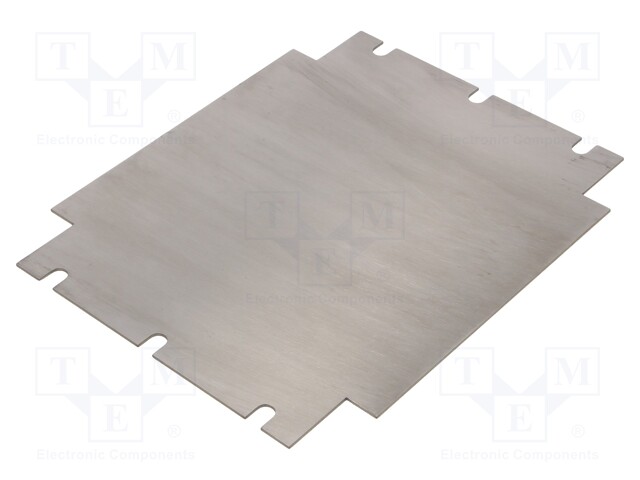 Mounting plate; stainless steel; SSJ6