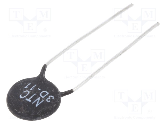 NTC thermistor; THT; 3Ω; 12.5mm; -55÷200°C