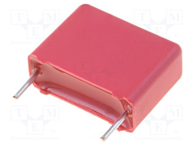 Capacitor: polypropylene; X2; 150nF; 15mm; ±20%; 6x12.5x18mm