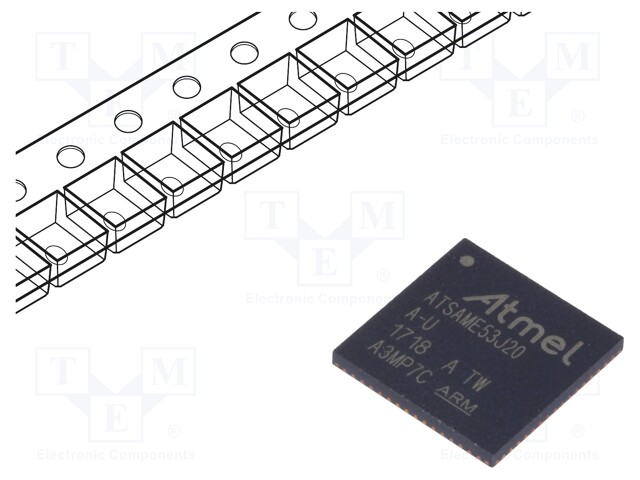 ARM microcontroller; SRAM: 256kB; Flash: 1024kB; VQFN64; RAM: 256kB