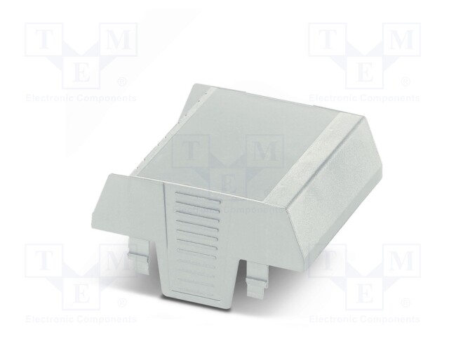 Cover; for enclosures; UL94HB; Series: EH 70; Mat: ABS; grey; 70mm