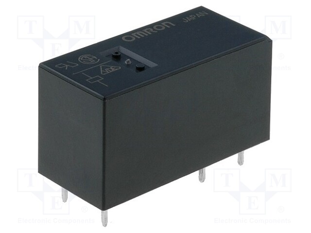 Relay: electromagnetic; SPST-NO; Ucoil: 12VDC; 16A/250VAC