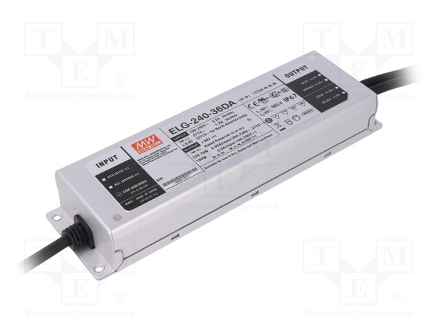 Power supply: switched-mode; Communication: DALI; LED; 239.76W