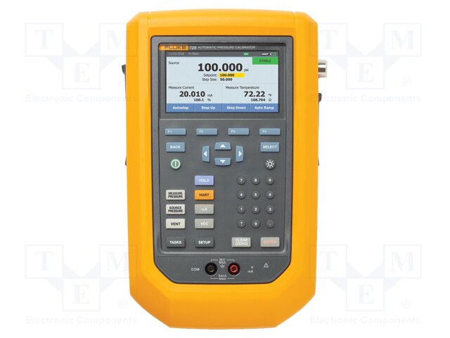 Calibrator; pressure; -0.8÷2bar; VDC: 0÷30V; I DC: 0÷24mA; IP54; 1uA