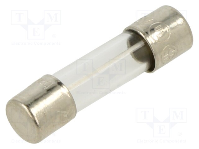 Fuse: fuse; quick blow; 3.5A; 125VAC; cylindrical,glass; 5x20mm