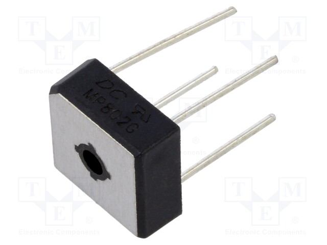 Single-phase bridge rectifier; Urmax: 200V; If: 8A; Ifsm: 240A