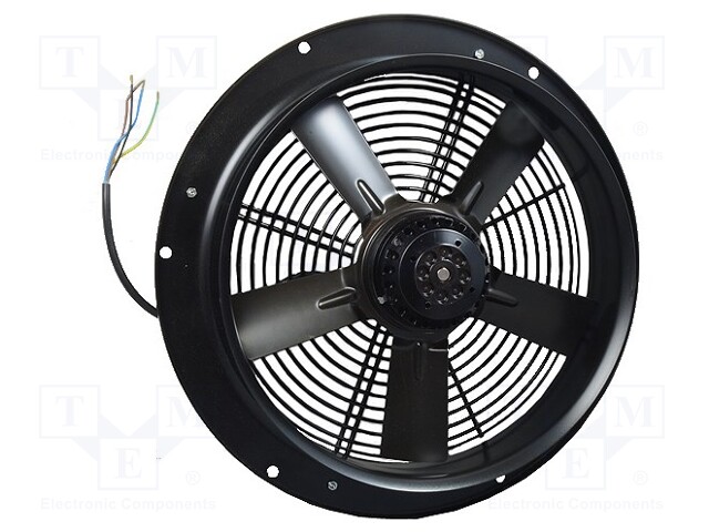 Fan: AC; axial; 230VAC; Ø398x98.3mm; 2436m3/h; 75dBA; ball bearing