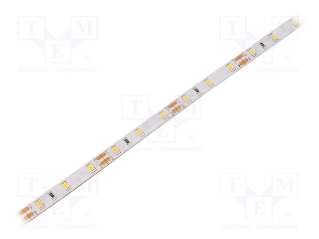 LED tape; white neutral; LED/m: 60; SMD; 2835; 12V; 8mm; in gel; IP65