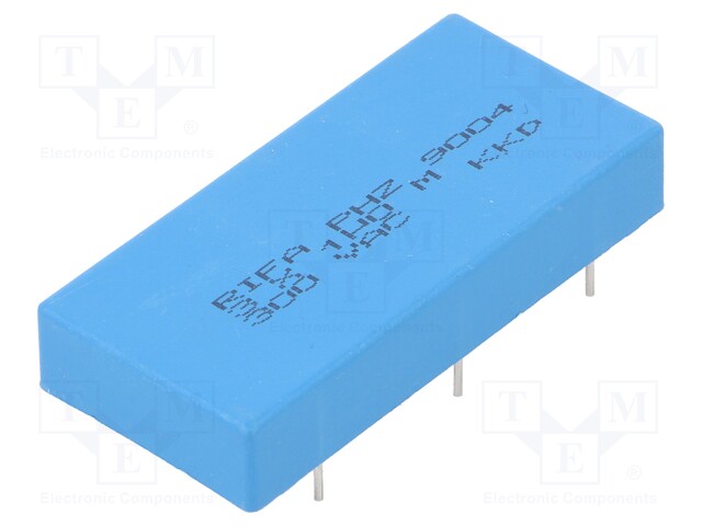 Capacitor: polypropylene; 1uF; 27.5x21mm; ±20%; 64x30x11.5mm; 300V