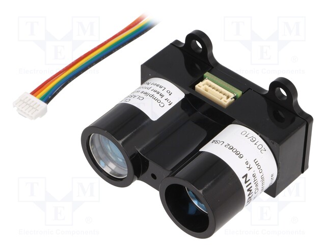 Sensor: distance; laser; 4.75÷5VDC; I2C,PWM; 0÷40m; f: 1÷500Hz