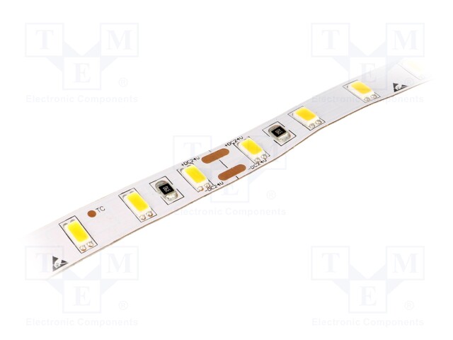 LED tape; white warm; LED/m: 75; SMD; 5630; 24V; W: 10mm; 120°; HP