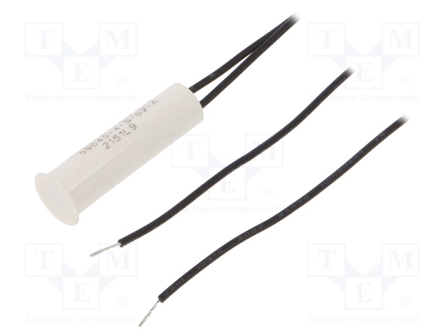 Reed switch; Range: 21mm; Pswitch: 5W; Ø10.7x31mm; 0.25A; max.175V