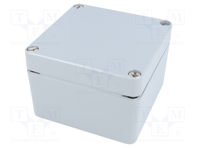 Enclosure: multipurpose; X: 124mm; Y: 125mm; Z: 81mm; EURONORD; grey