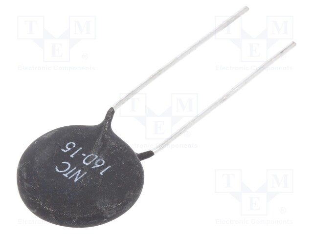 NTC thermistor; THT; 16Ω; 16.5mm; -55÷200°C