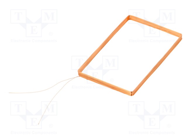 RFID antenna; 125kHz; Body dim: 33x53x3mm; Usable dim: 32x52x3mm