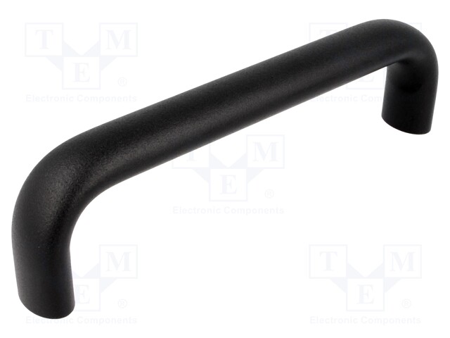 Handle; Mat: aluminium; black; H: 57mm; L: 209mm; W: 26mm