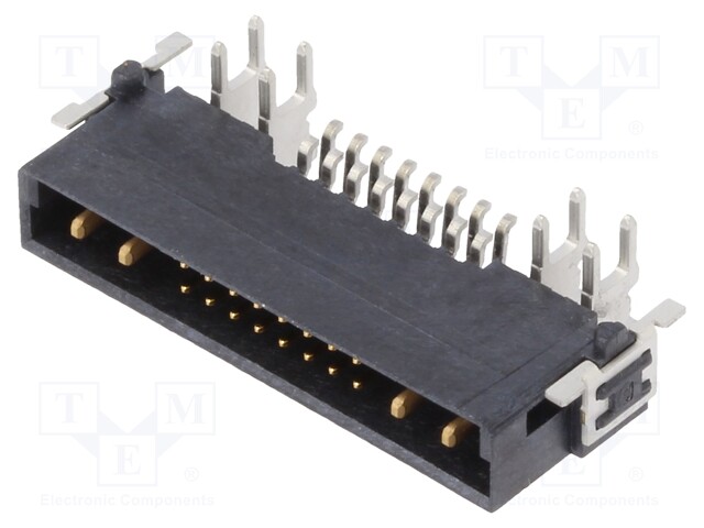 Connector: PCB to PCB; Series: har-flex Hybrid; -55÷125°C; SMT